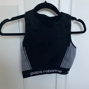 Paco Rabbanne active wear top